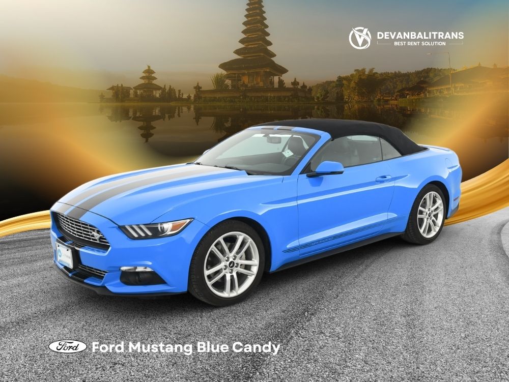 Ford Mustang Blue Candy